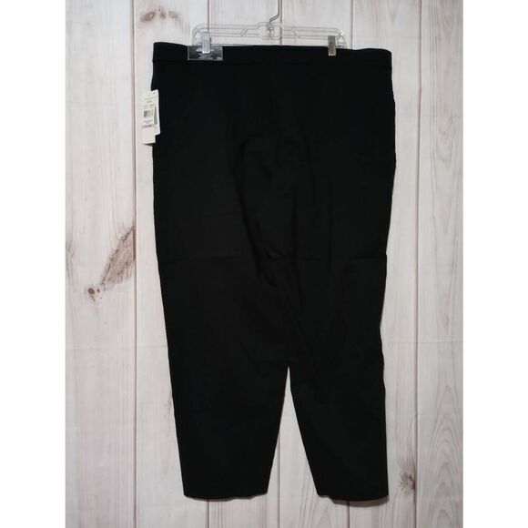 Alfred Dunner‎ Pants Ladies 22W Black Allure Slimming Modern Fit Stretch - Picture 2 of 7